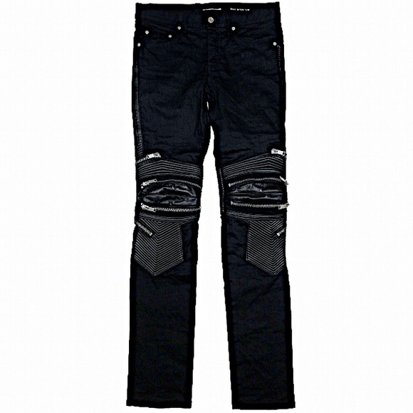 saint laurent jeans サンローランジーンズ　ハーフzip レア saint laurent jeans サンローランジーンズ ハーフzip レア